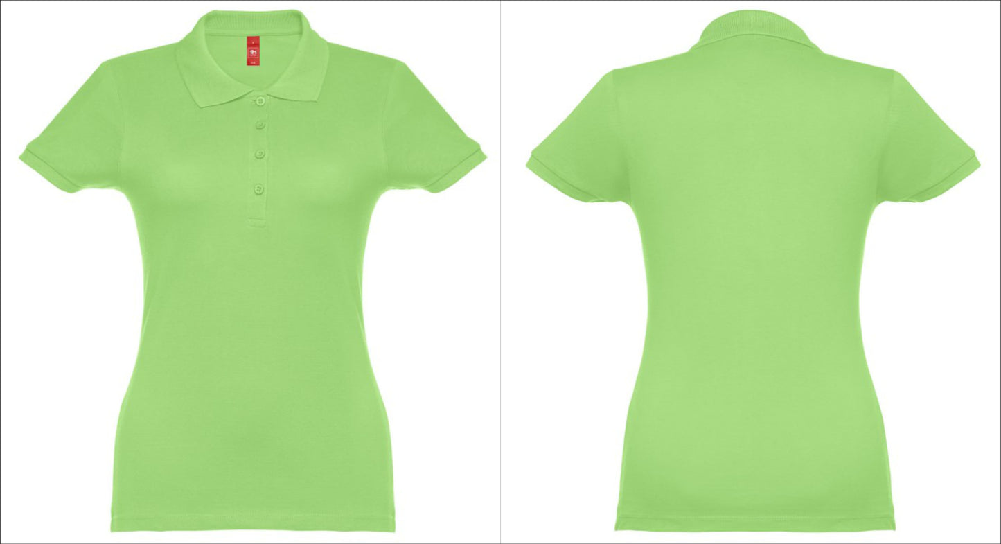Polo feminino vede personalizado para equipas, associações ou eventos
